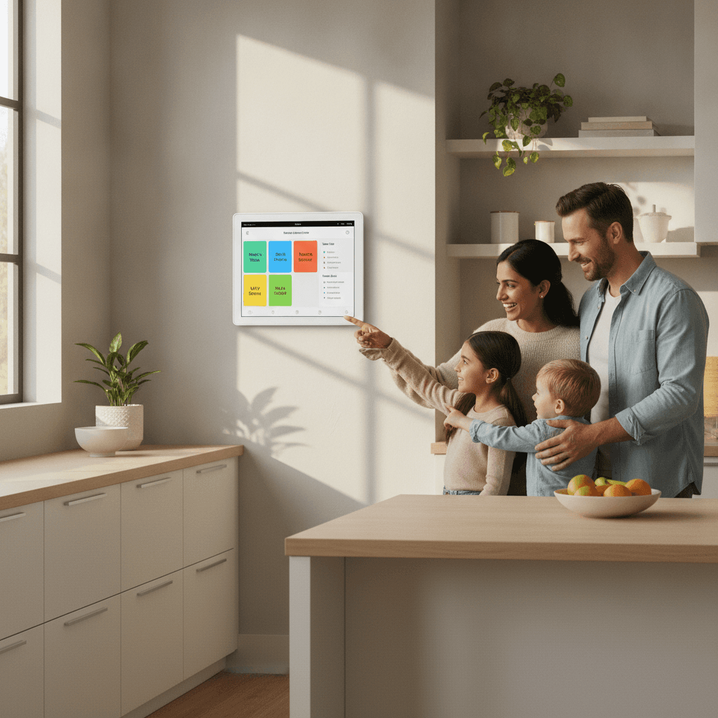 La Pantalla Familiar: Tu Aliada para Organizar el Hogar