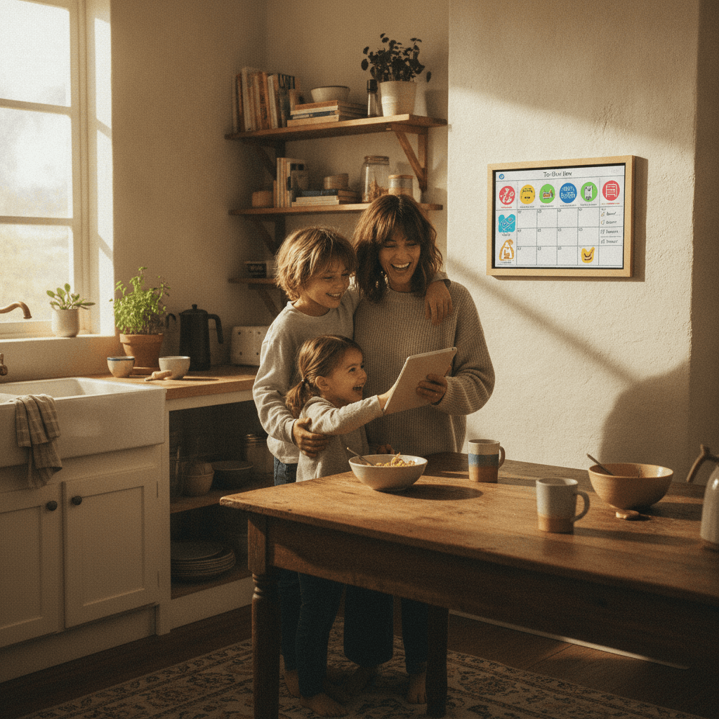 Pantalla Familiar: Tu Aliada para Organizar el Hogar